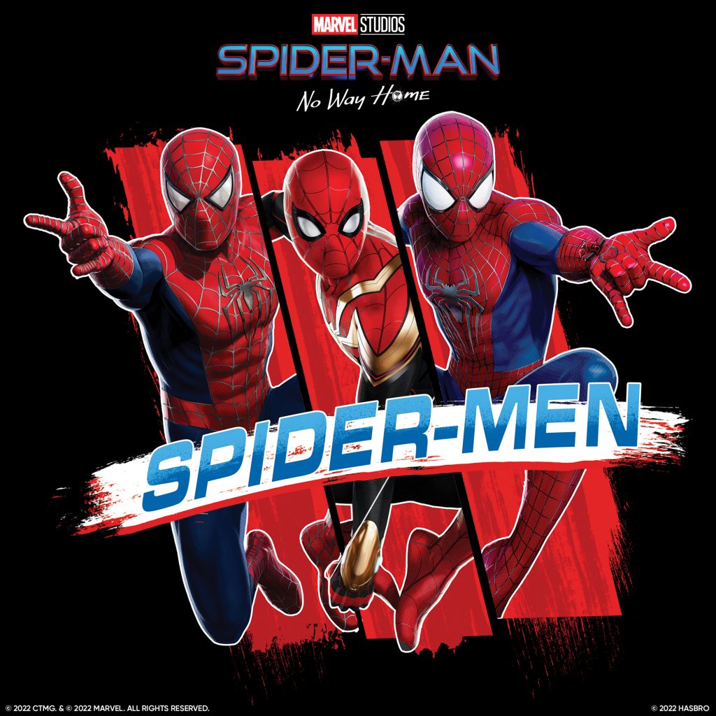 Imagen promocional figuras Marvel Legends No Way Home Spider-Men