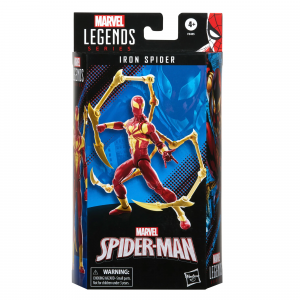 Caja frontal Marvel Legends Iron Spider