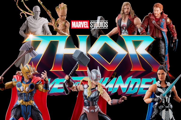 Marvel Legends Thor: Love and Thunder oficialmente reveladas