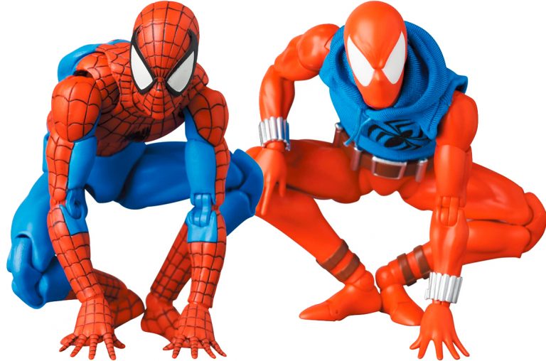 Mafex Spider-Man y Scarlet Spider reveladas y en pre-venta