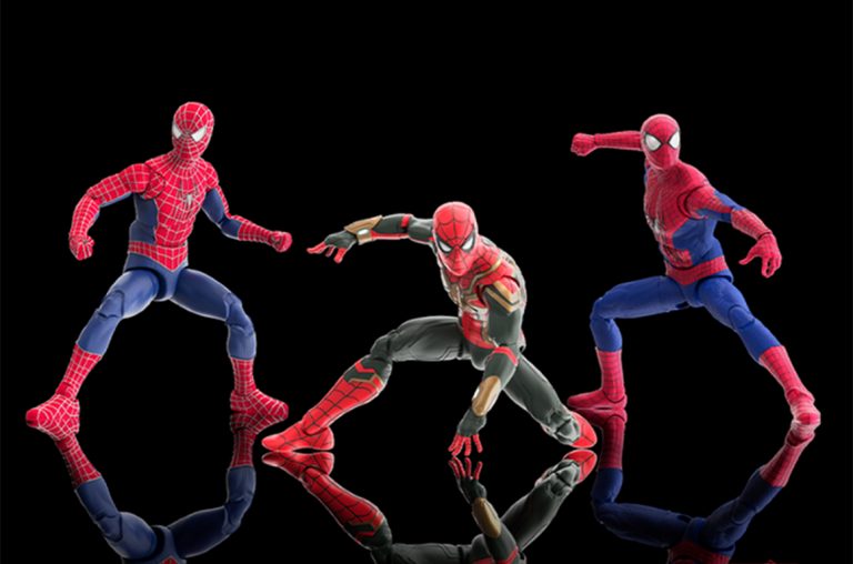 Marvel Legends No Way Home Pack con los tres Spider-Man