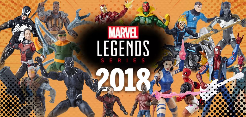 Listado de figuras Marvel Legends 2018